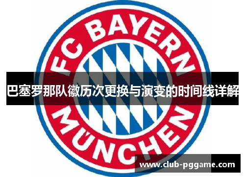 巴塞罗那队徽历次更换与演变的时间线详解